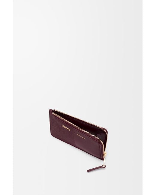 Loewe Purple Coin Cardholder