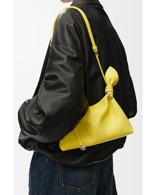 Loewe Yellow Mini Scarf Bag