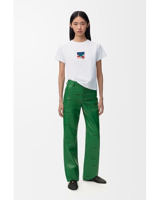 Loewe White Regular Fit T-Shirt