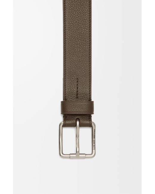 Loewe White Roller Curve Belt for men