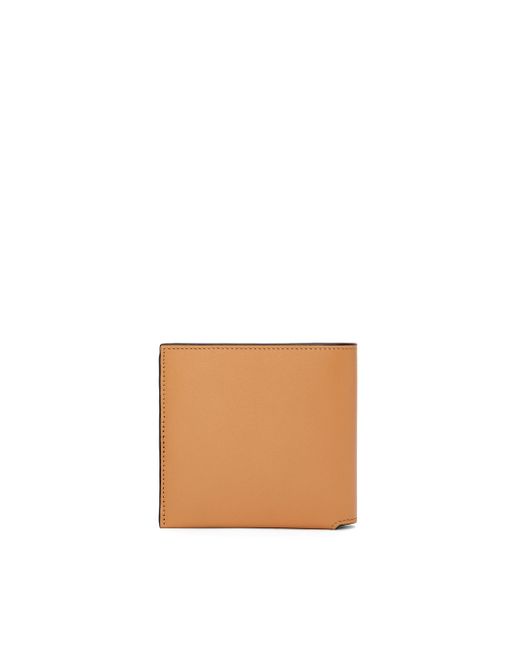 Loewe White Luxury Bifold Wallet In Shiny Nappa Calfskin For for men