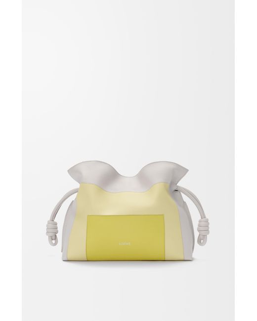Loewe Yellow Medium Flamenco Clutch