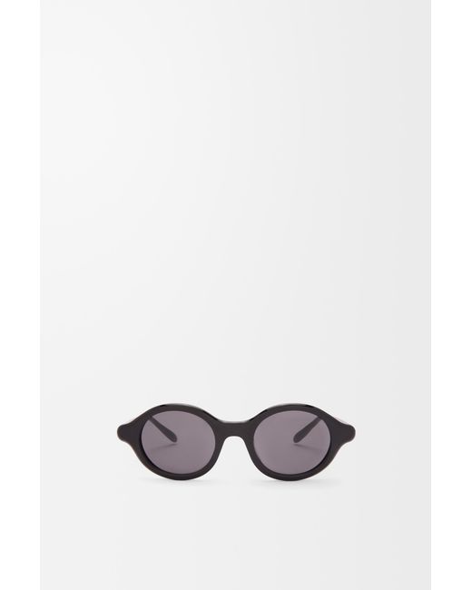 Loewe White Epsilon Slim Sunglasses Hombre for men