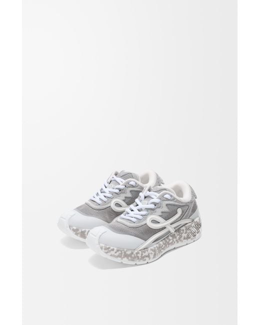 Loewe White Pogo Sneaker