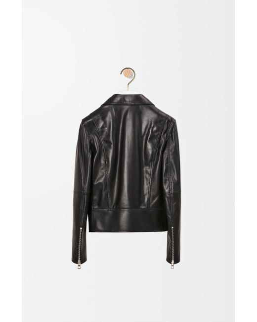 Loewe Black Biker Jacket for men