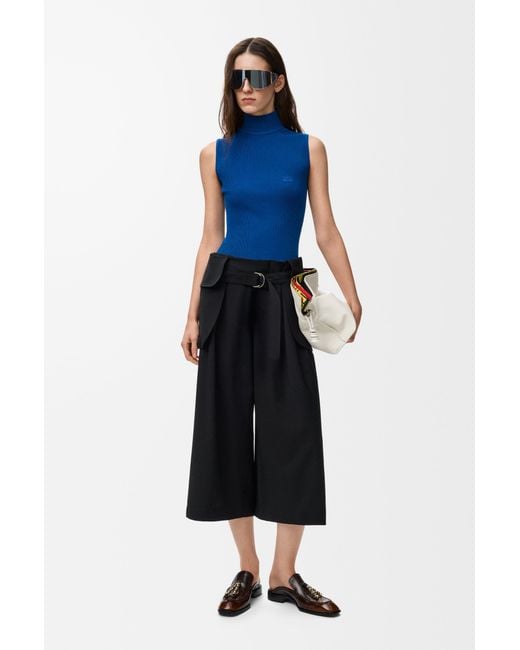Loewe Blue Sleeveless Top