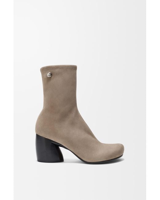 Loewe White Oval Bootie