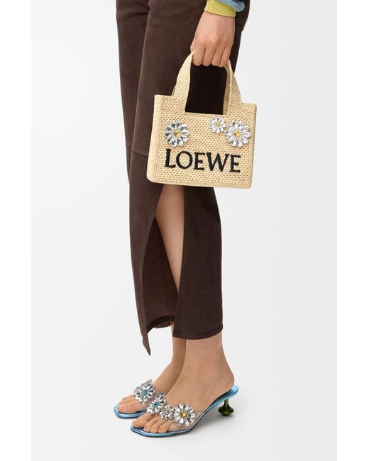 Loewe Metallic Mini Font Tote