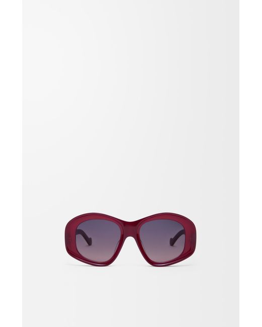 Loewe Multicolor Beveled Pentagon Sunglasses For