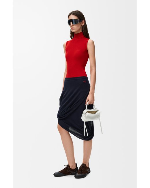Loewe Red Sleeveless Top