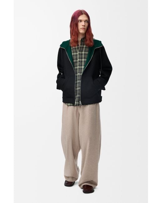 Loewe Black Drawstring Trousers for men