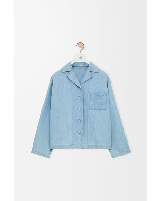 Loewe Blue Pyjama Blouse