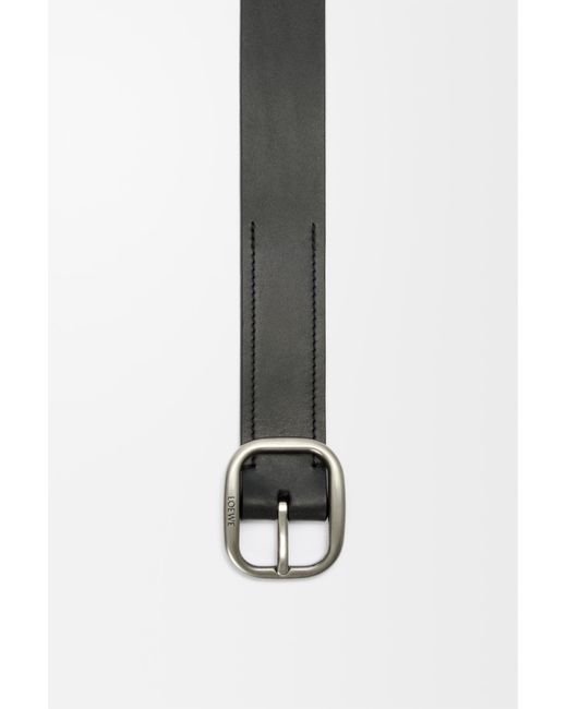 Loewe White Rounded Soft Belt