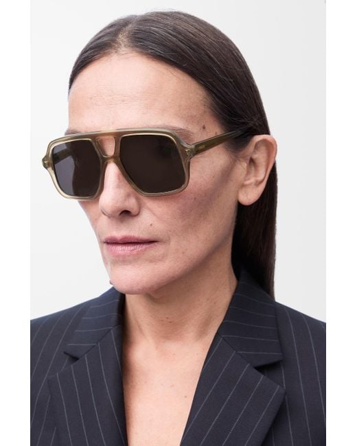 Loewe Multicolor Aviator Slim Sunglasses Hombre for men
