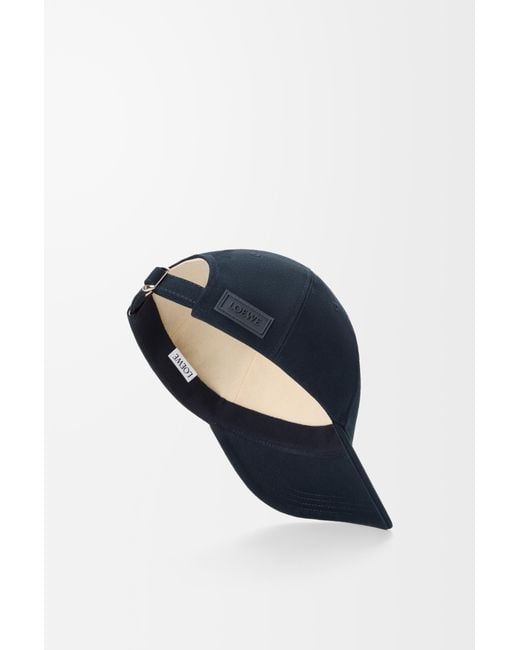 Loewe Blue Patch Cap for men