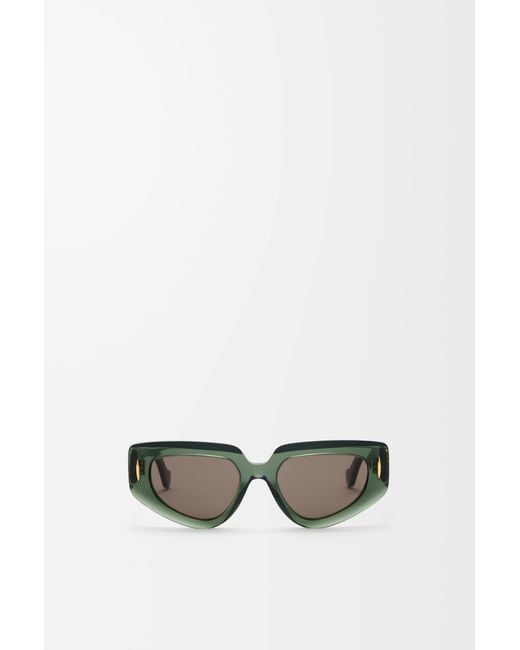 Loewe Multicolor Small Butterfly Screen Sunglasses For