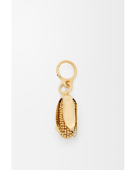 Loewe Metallic Beaded Corn Charm For