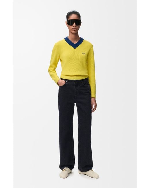 Loewe Blue Anagram Jeans