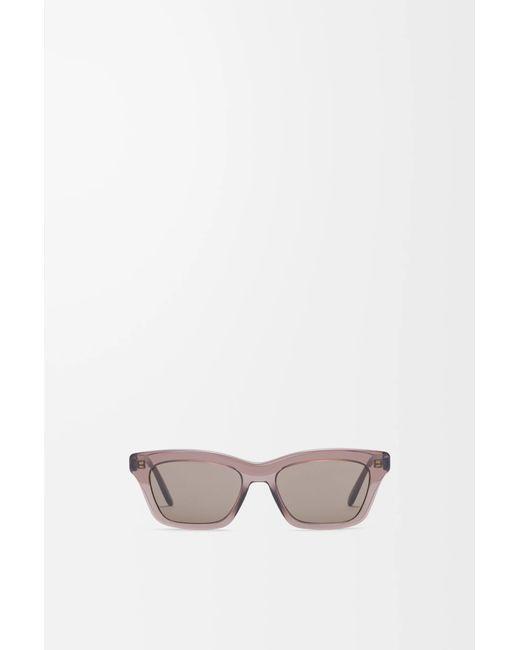 Loewe White Sigma Slim Sunglasses For for men