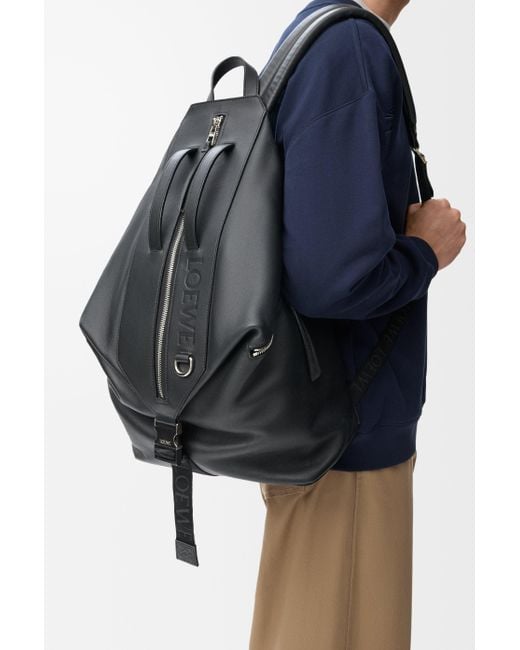 Loewe Red Convertible Backpack for men