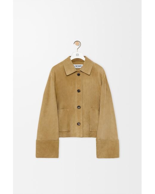 Loewe Natural Turn-Up Jacket