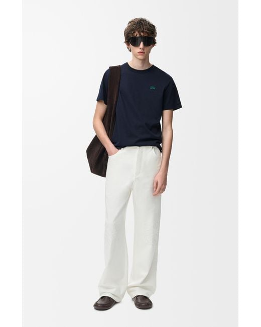 Loewe Blue Regular Fit T-Shirt for men