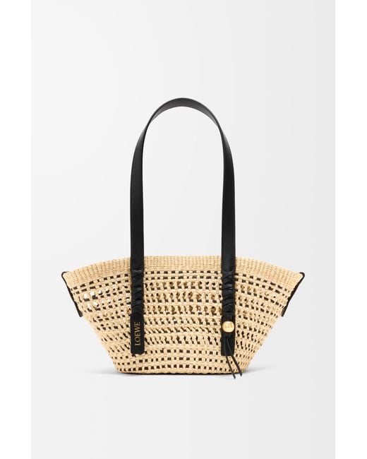 Loewe Blue Small Braid Basket
