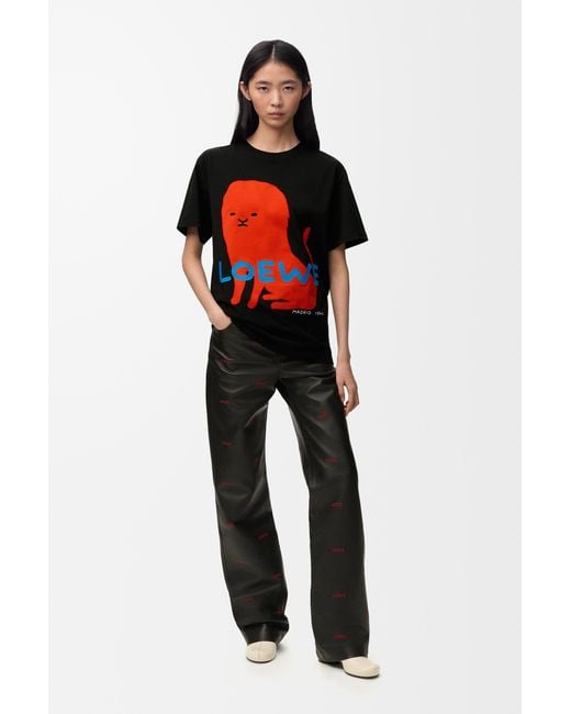 Loewe Red Regular Fit T-Shirt