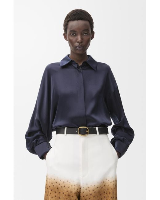 Loewe Blue Rounded Soft Belt