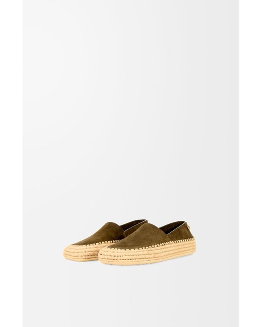 Loewe Green Rio Slipper
