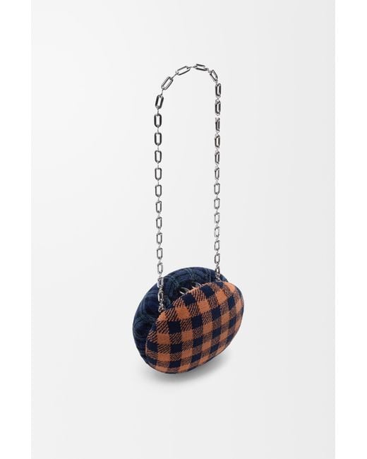 Loewe White Shell Minaudiere