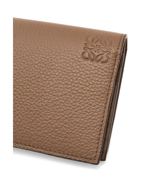 Loewe Brown Luxury Long Horizontal Wallet In Soft Grained Calfskin for men