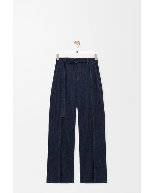 Loewe Blue Belted Jeans