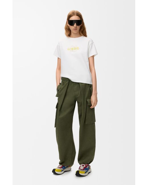 Loewe White Regular Fit T-Shirt