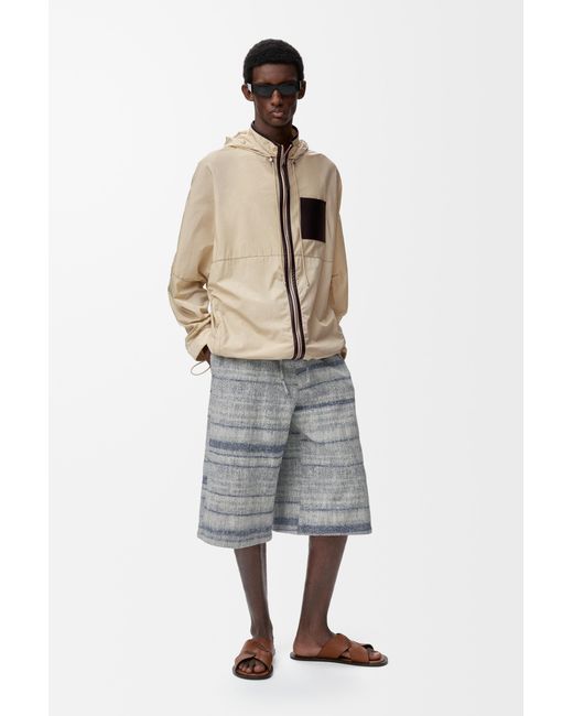 Loewe Natural Hooded Jacket for men