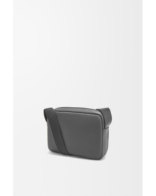 Bolso Military Messenger Xs En Piel De Cuero Hombre Loewe de hombre de color Gray