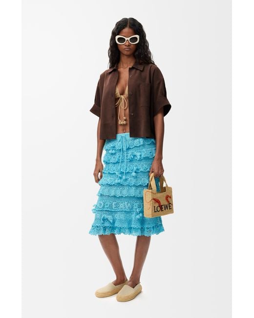 Loewe Brown Short Sleeve Shirt