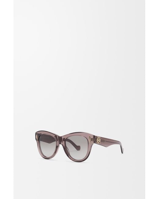 Loewe White Vintage Screen Sunglasses For