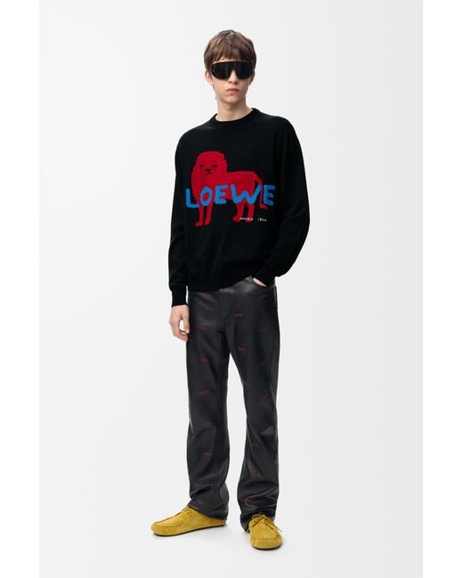 Loewe Blue Sweater for men