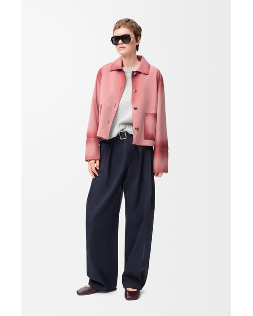 Loewe Pink Turn-Up Jacket