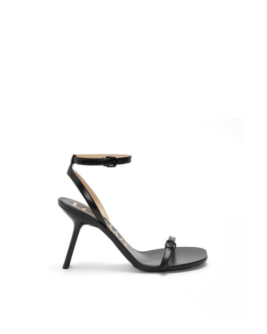 Loewe White Luxury Petal Sandal In Lambskin