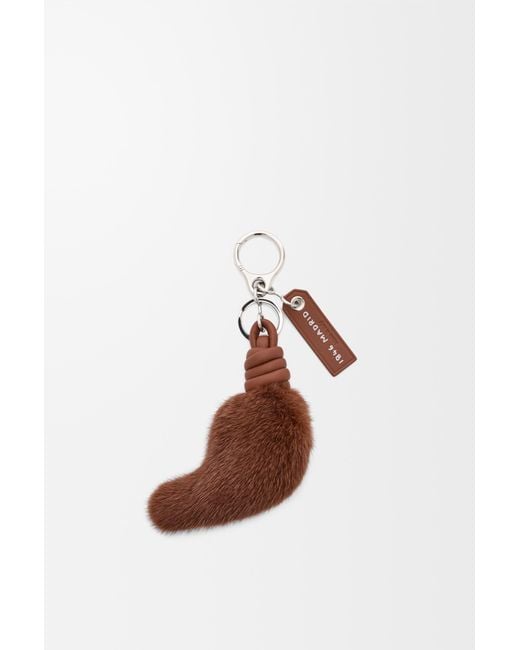 Loewe White Lion Tail Charm