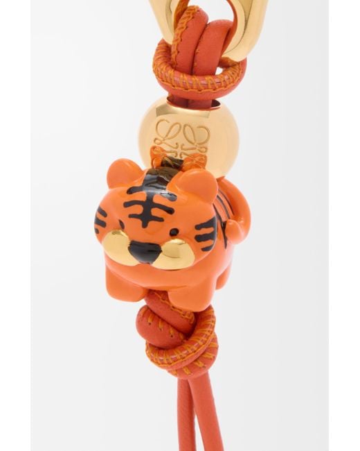Loewe Tiger Dice Charm in White | Lyst