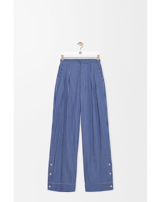 Loewe Blue Trousers for men