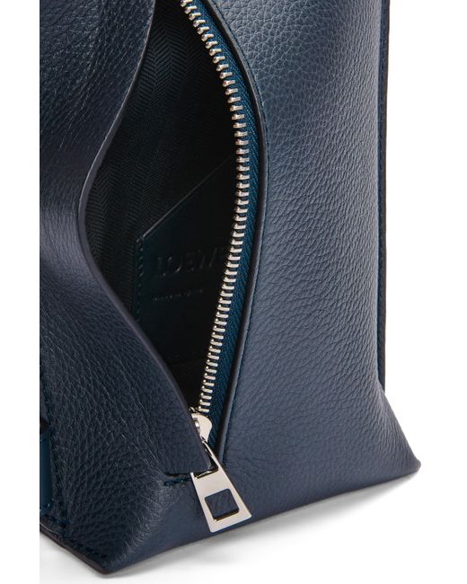 Loewe Blue Luxury Vertical T Pocket In Soft Grained Calfskin For for men