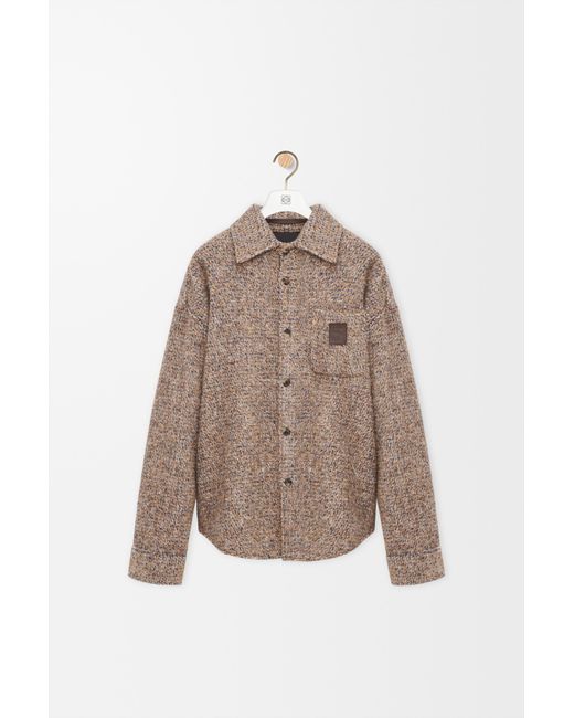 Loewe Brown Overshirt for men