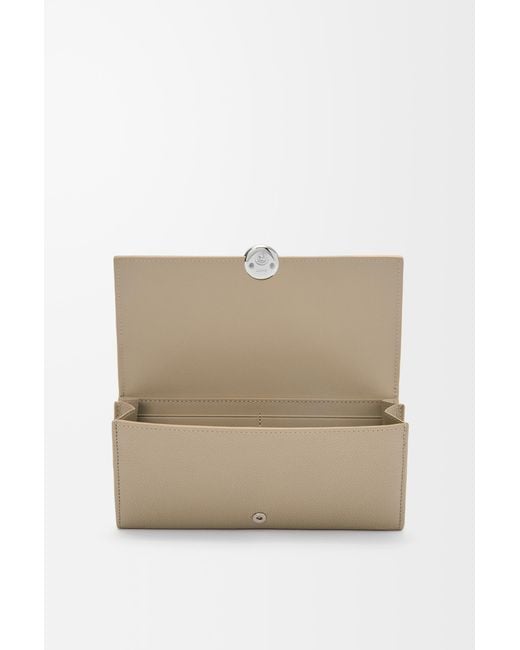 Loewe Natural Pebble Continental Wallet