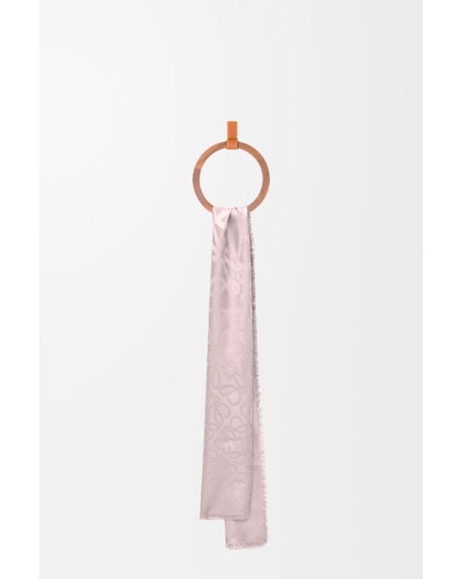 Loewe Pink Scarf