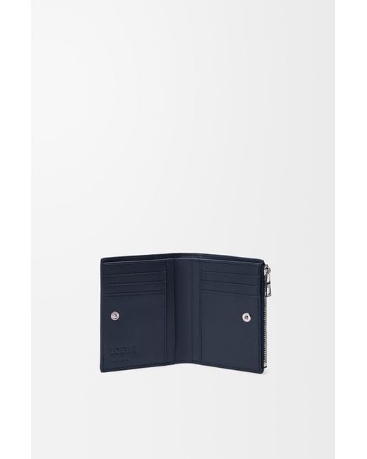 Loewe Blue Flag Slim Compact Wallet for men