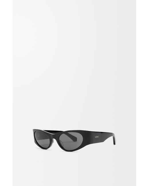 Loewe White Flash Small Cateye Sunglasses For